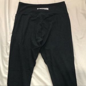 Gymshark High Rise Black Mesh Lined Leggings